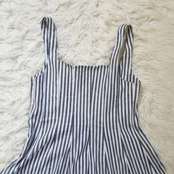 Anthropologie Maeve Fowler Striped Midi Dress - Picture 9 of 11